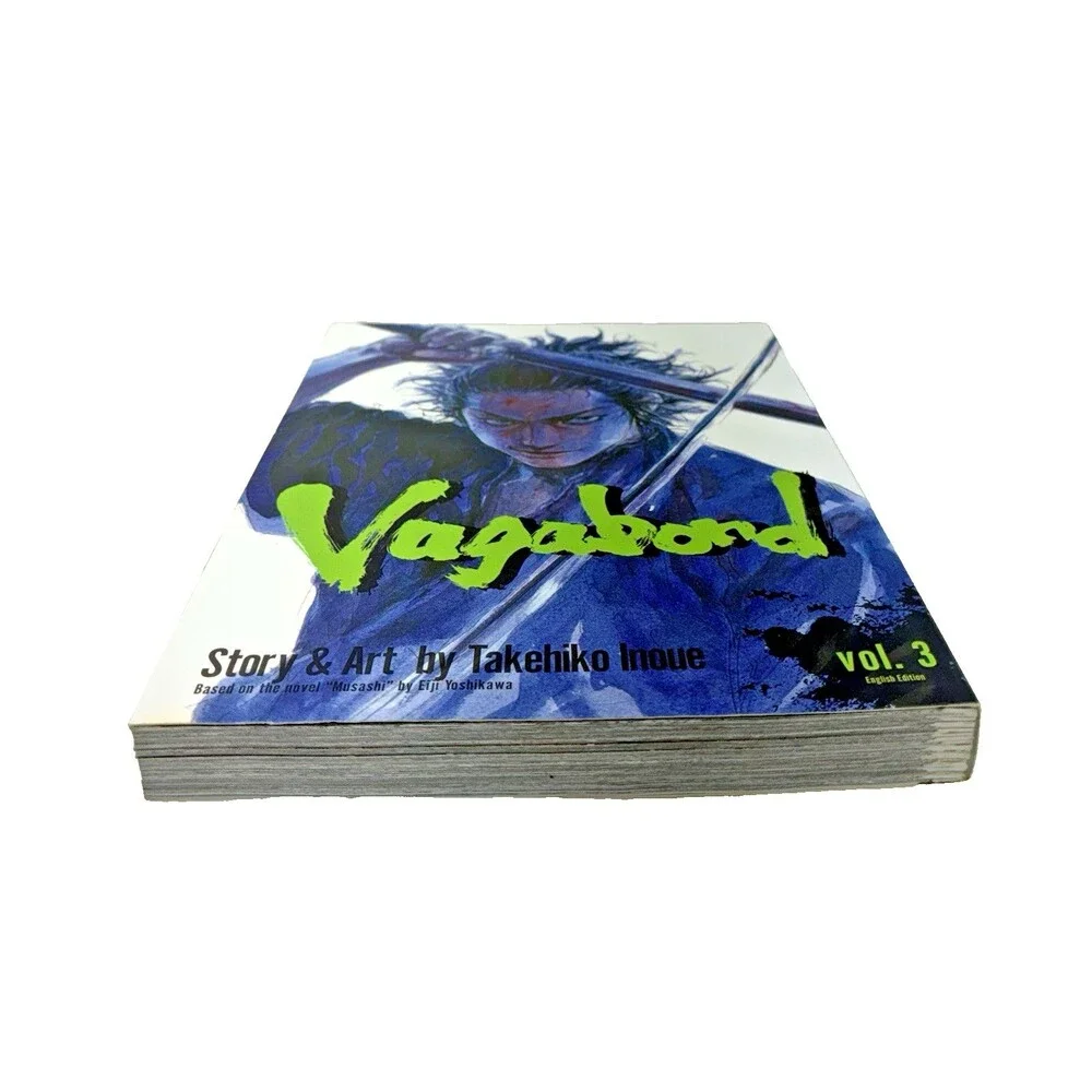 Vagabond Volume 3 by Takehiko Inoue First Printing 2002 Paperback Unread